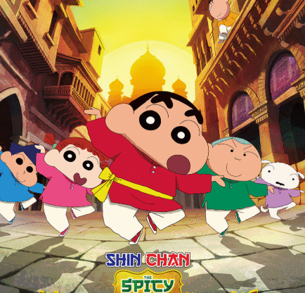 shinchan in india