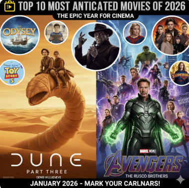 Top 10 most Anticipated movies of 2026